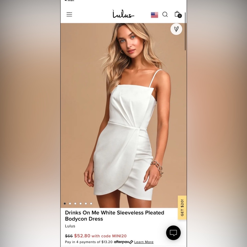 Lulus “Drinks On Me” dress
